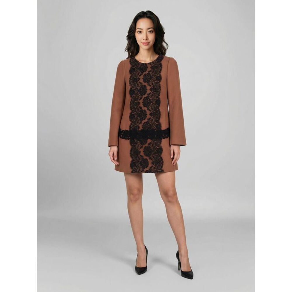 Dolce & Gabbana Brown Elastane Women's T-Shirt